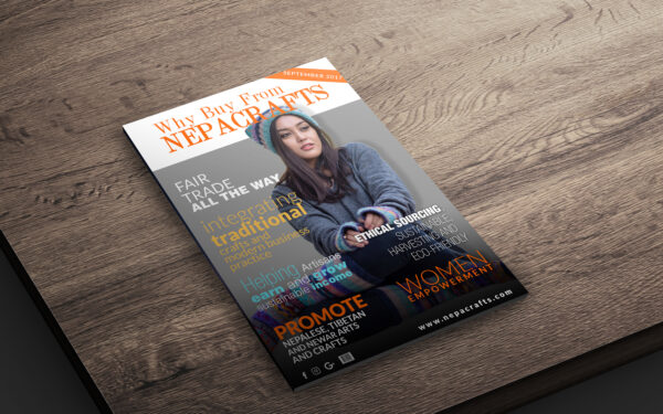 NepaCrafts Magazine Cover Design