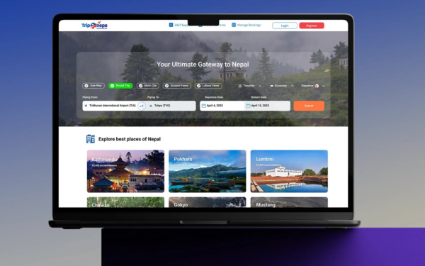 Modern and user-centric web interface Design